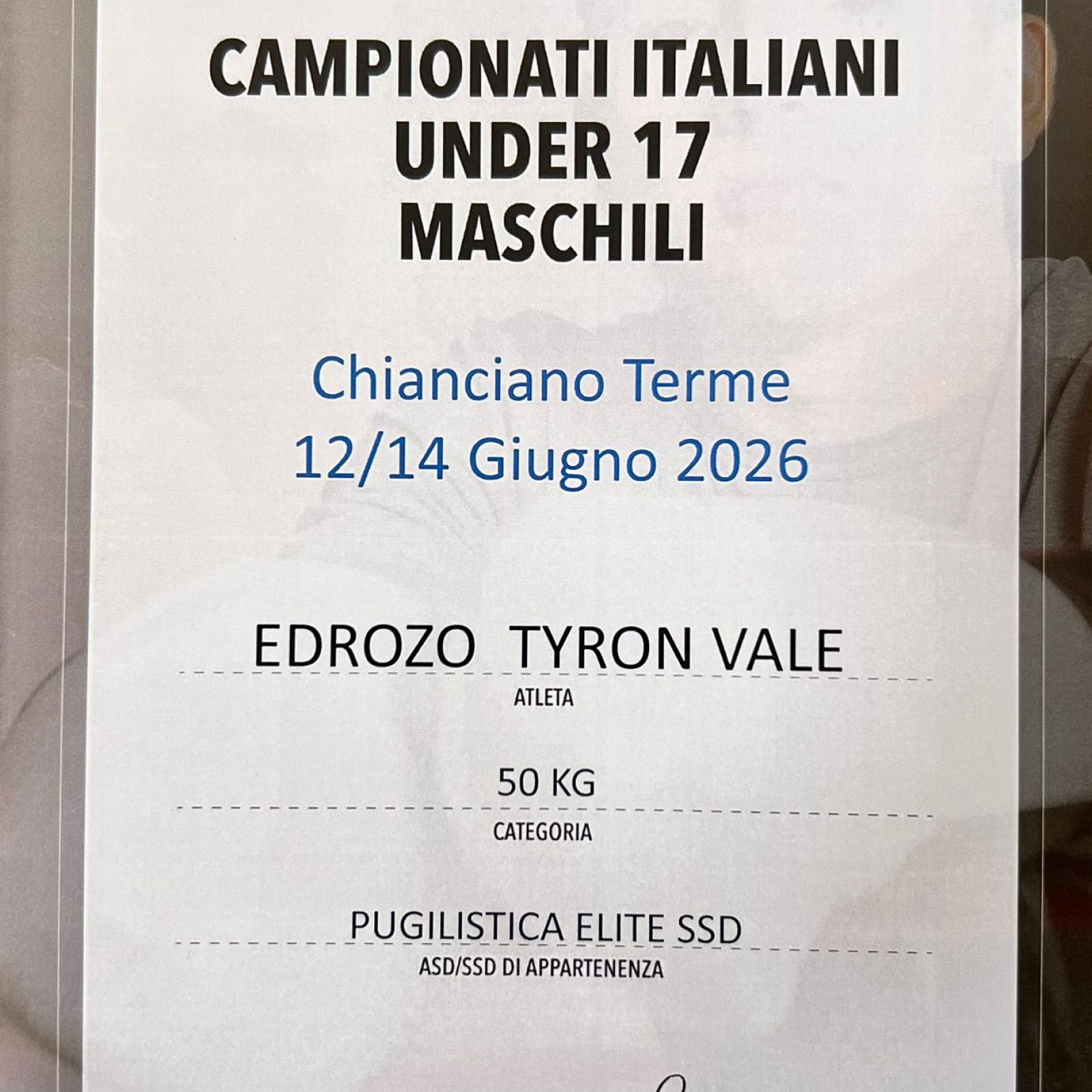 CAMPIONATI U17